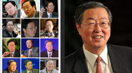 Seit Dezember 2002 bekleidet Zhou das Amt des Präsidenten und Generalsekretärs des Parteikomitees der PBC. In der Reihe der bisherigen Zentralbankchefs zählt Zhou somit zu den Präsidenten mit der längsten Amtszeit seit Beginn der Reform- und Öffnungspolitik.