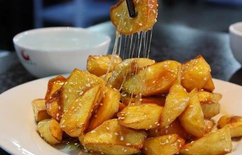 Kochen wir Chinesisch: Karamellisierte Kartoffeln