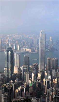 Hongkong Heimat von 1.300 Wolkenkratzern